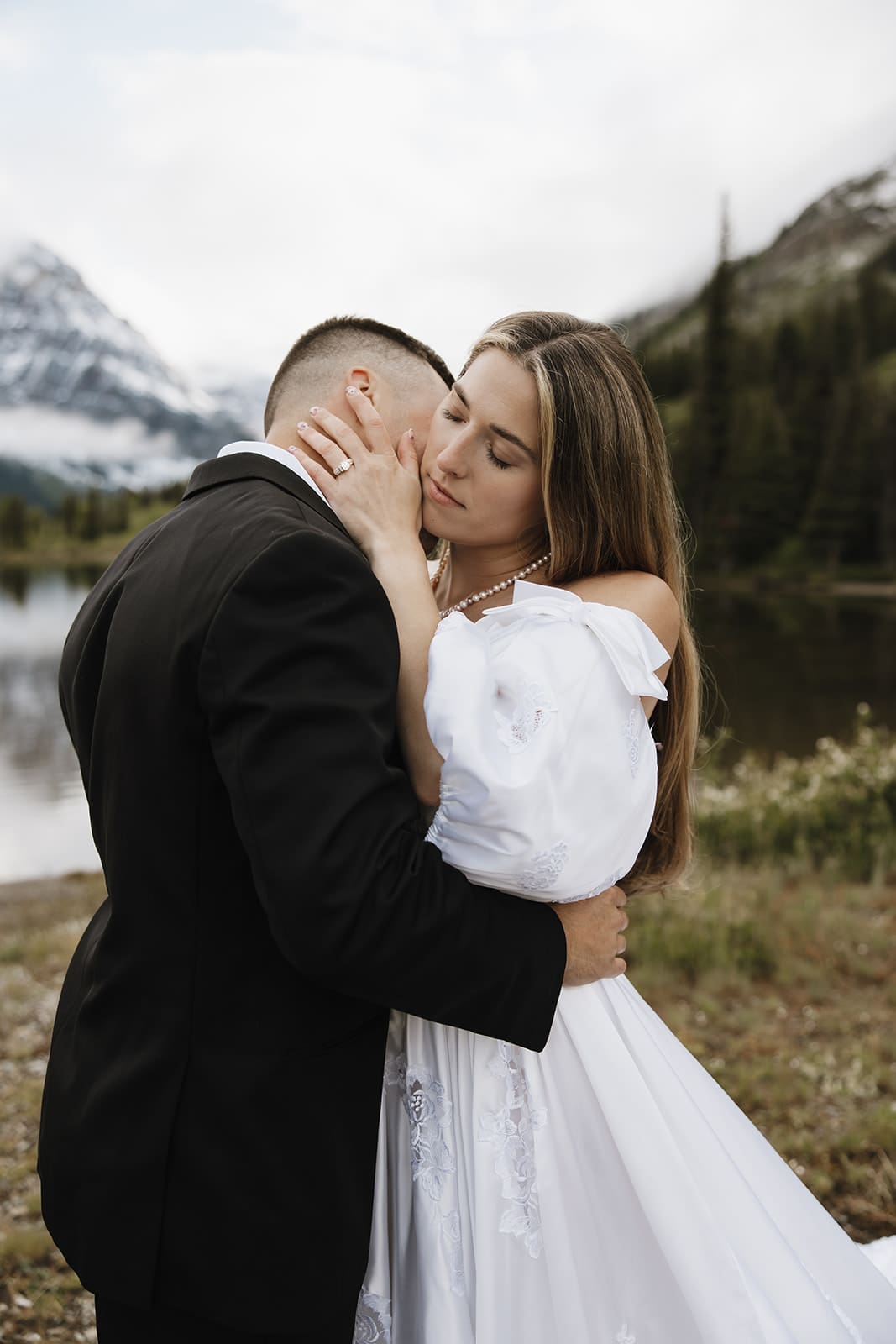 Elopement photos taken by Montana Elopement Photographer