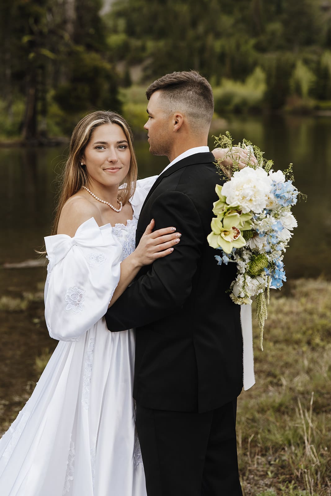 Glacier national park elopement taken by montana elopement photographer