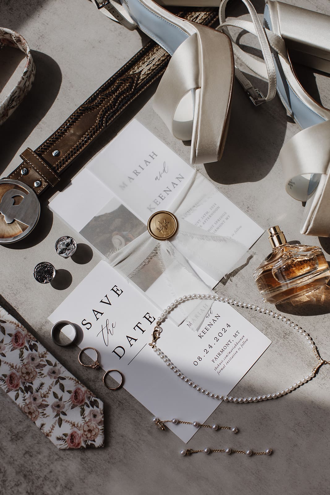 Montana wedding details photographed by montana wedding photographer